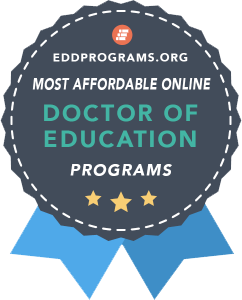 VSU doctoral program  recognized as the #1 Most Affordable Doctoral Program by EdDPrograms.org.